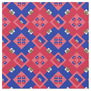 Drapeau haïtien et mode Haïti Tissu PNK