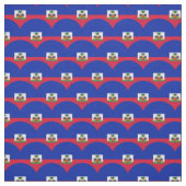 Drapeau haïtien & Haïti Tissu tendance /mode (Échantillon)