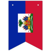 Drapeau haïtien & parti Haïti bannières / mariage (Deuxième drapeau)