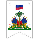 Drapeau haïtien & parti Haïti bannières / mariage (Troisième drapeau)