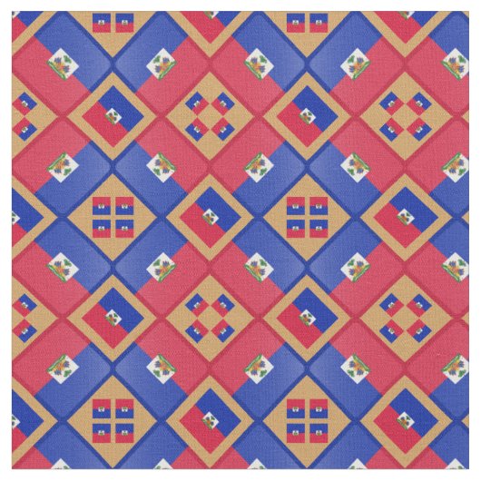 Drapeau haïtien & Tendance Haïti Tissu mode GLD (Fermer)