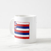 Drapeau hawaïen + Tasse de carte (Devant gauche)