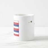 Drapeau hawaïen + Tasse de carte (Centre)