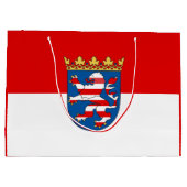 Drapeau Hesse Grand sac cadeau (Dos)