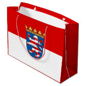 Drapeau Hesse Grand sac cadeau (Dos Angle)