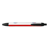 Drapeau Hesse noir stylo d'encre (Dos)