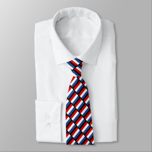 Drapeau hollandais du cravate motif de Pays-Bas