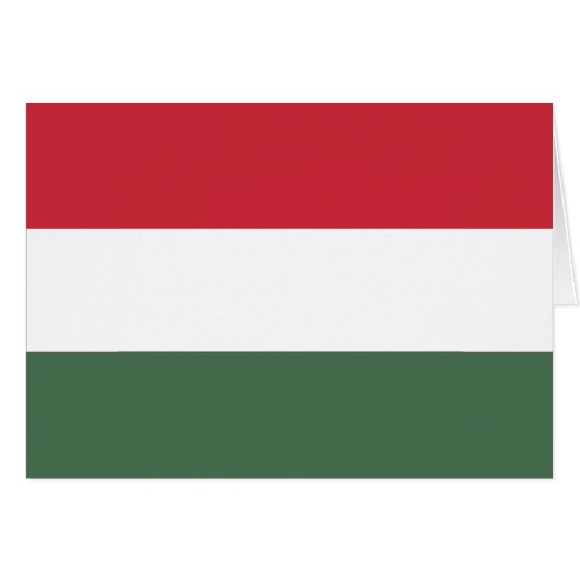 Drapeau Hongrie (Devant horizontal)