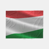 Drapeau hongrois couverture polaire (Devant (Horizontal))