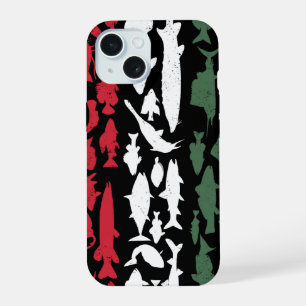 Drapeau hongrois fait de poisson - Design de pêche