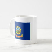 Drapeau Idahoan + Mug Carte (Devant gauche)