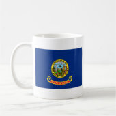 Drapeau Idahoan + Mug Carte (Gauche)