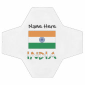 Drapeau indien personnalisé (Plat)