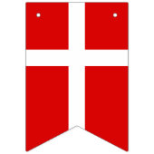 Drapeau international de grenaille sur une corde (Premier drapeau)