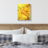 Drapeau iris intérieur beauté jaune art toile impr (Insitu(Chambre))