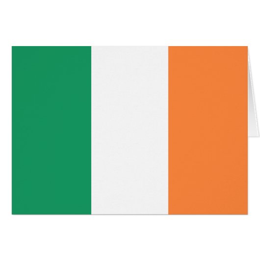 Drapeau irlandais (Devant horizontal)
