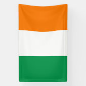 Drapeau irlandais bannière personnalisée Irlande (Verticale)