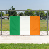 Drapeau irlandais bannière personnalisée Irlande