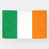 Drapeau irlandais bannière personnalisée Irlande (Horizontal)