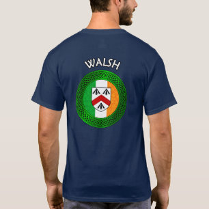 Drapeau irlandais Céltic Knot - Walsh T-Shirt