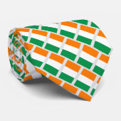 Drapeau irlandais coutume cravate motif irlandais (Roulé)