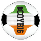 Drapeau irlandais COYBIG Soccer Supporters Ball (Tourné)