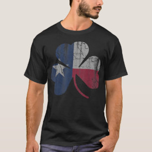 Drapeau irlandais de T-Shirt Shamrock St Patricks