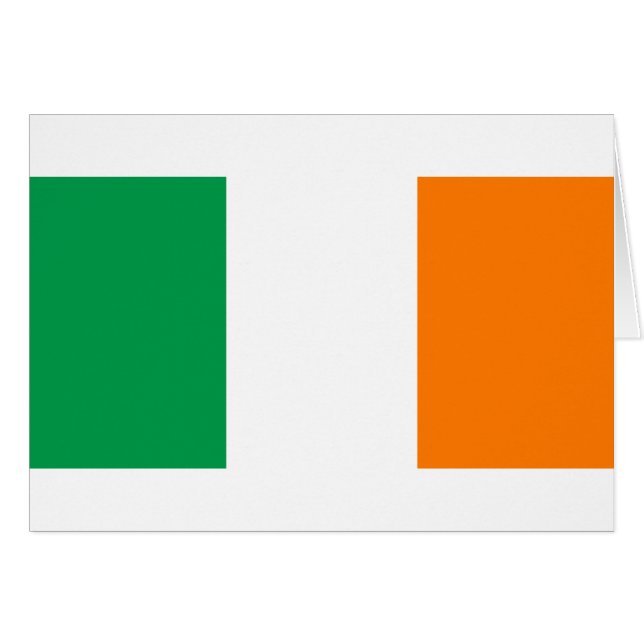 Drapeau Irlandais/Fête de la Saint-Patrick (Devant horizontal)