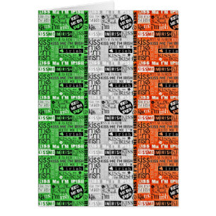 Drapeau irlandais Kiss Me