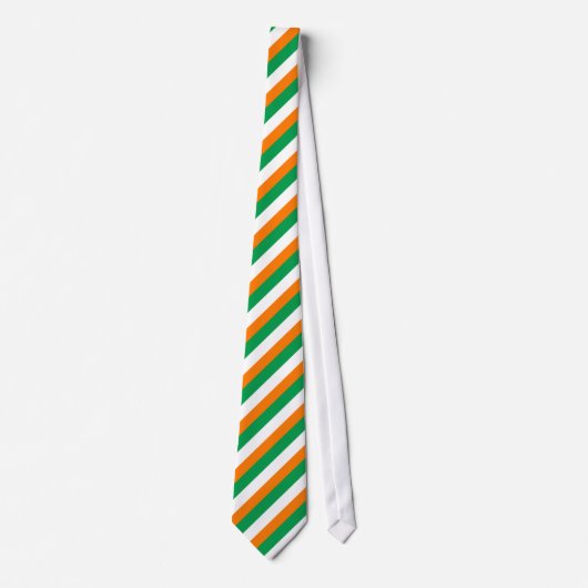Drapeau irlandais motif Cravate (Devant)