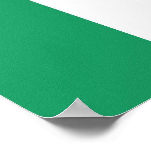 Drapeau irlandais - République d'Irlande - Poster  (Coin)