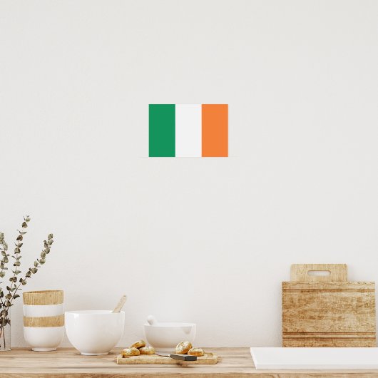 Drapeau irlandais - République d'Irlande - Poster  (Cuisine)