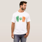 Drapeau irlandais T-SHirt (Devant entier)