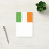 Drapeau irlandais Vert Blanc Orange Post-it (Bureau)