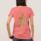 Drapeau Irlande + Carte T-shirt (Dos)