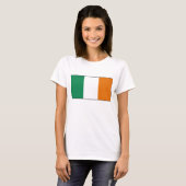 Drapeau Irlande x Carte T-shirt (Devant entier)