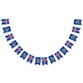 Drapeau islandais, Emblem, parti islandais (Tout)