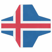 Drapeau Islande (Plat)