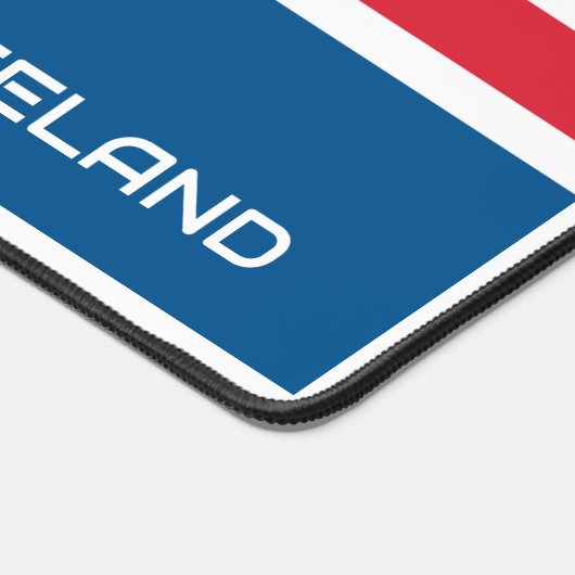 Drapeau Islande avec un Puffin (Coin)