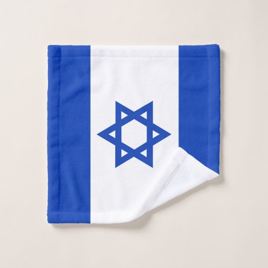 Drapeau Israël (Gant de toilette)