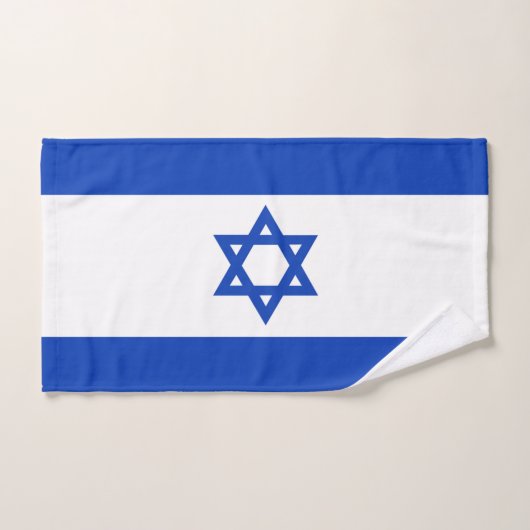 Drapeau Israël (Serviette à main)