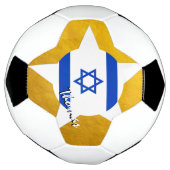 Drapeau Israël Football & Gold (Tourné)