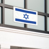 Drapeau israélien bannière personnalisée (Bâtiment extérieur)