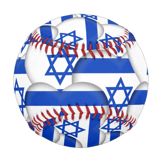 Drapeau Israélien, Coeurs - Balles de baseball, Ai (Dos)