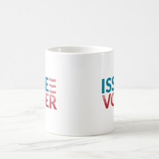 Drapeau IssueVoter Mug à double face (Centre)