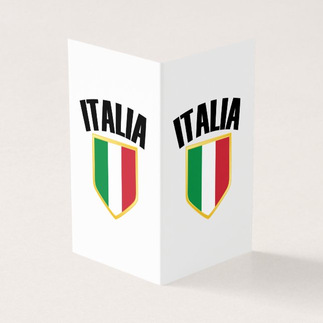 Drapeau Italia Crest Italie (Outside)