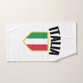 Drapeau Italia Crest Italie (Serviette à main)
