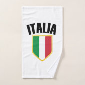 Drapeau Italia Crest Italie (Serviette à main)