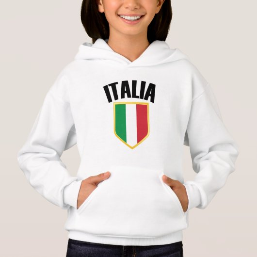 Drapeau Italia Crest Italie (Devant)
