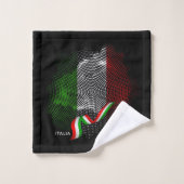 Drapeau italien (Gant de toilette)